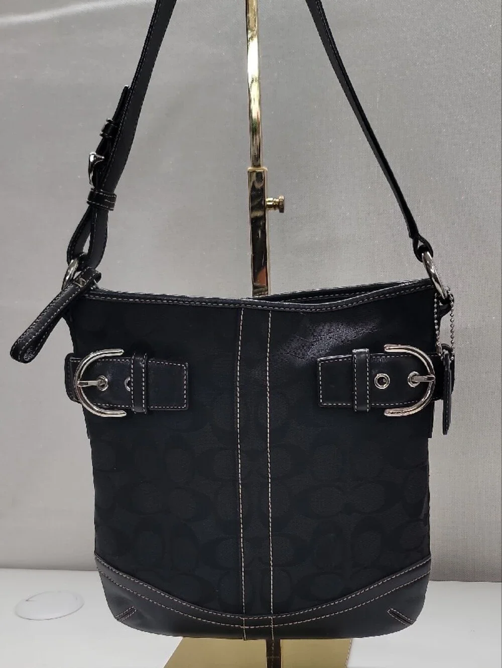Coach Soho Signature Buckle Shoulder Bag